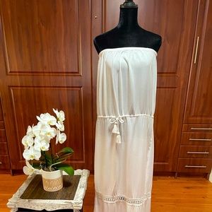 Tommy Bahama strapless beach dress